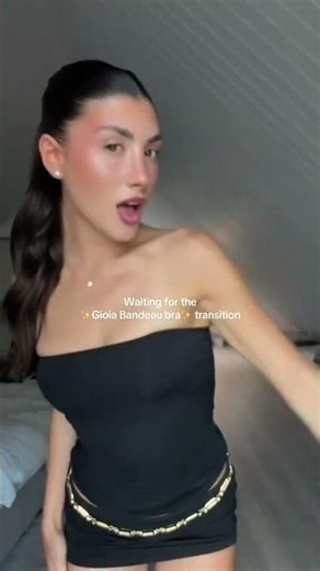 Gioia Bandeau Bra effect