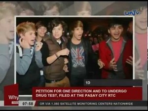 Petition for One Direction and to undergo drug test, filed at the Pasay City RTC
