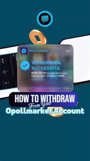 HOW TO WITHDRAW FROM YOUR OPOLLMARKET ACCOUNT