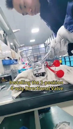 Installing the 3 position 4 way Directional Valve