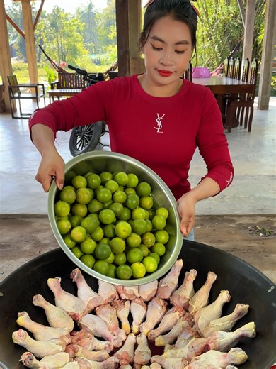 Cook Chicken Legs with Green Lemon: Easy Recipe