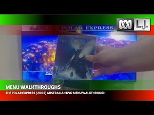 The Polar Express (2005) Australian DVD Menu Walkthrough