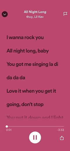 all night long by thuy, lil kev