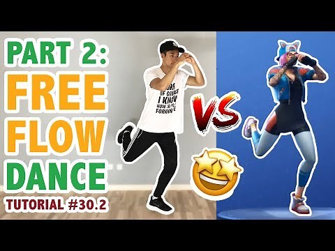 Fortnite Free Flow Dance Tutorial Part 2 | Learn How To Dance