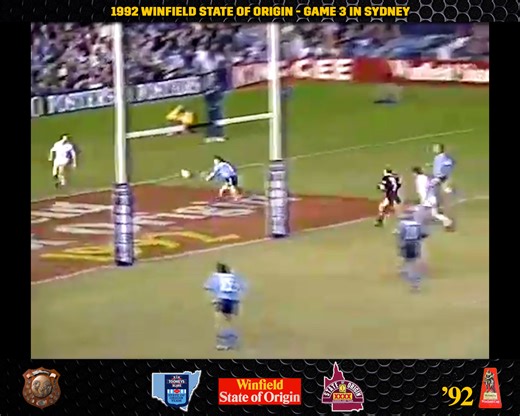 67K views · 490 reactions | ET was NSW's and Australia's first choice fullback in '92... here's one reason why. Andrew Ettingshausen beats Allan Langer and just manages to get out of his own in goal as the cover arrives, after NSW withstand a Queensland assault in Game 3 of the '92 Series. Was referee Eddie Ward a bit harsh on Gary Larson's effort on Paul McGregor or not?  NSW v QLD  #Origin 3, 1992 #WinfieldCup | The Winfield Cup | Facebook