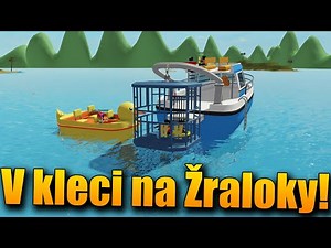MÁME S MAKKY NOVOU LOĎ NA ŽRALOKY!😱😍 Roblox SharkBite w/‪@Makousek‬