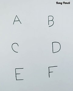 Alphabet Drawing (A-L) Part-1 🥰 Easy kids Drawing Tricks 🥰🥰 #alphabet #alphabets #draw #rongpencil #art #pencildrawing #kidsdrawing #howtodraw #artist #pencilart #kidsart #artwork #speedart #drawing #viral #drawingvideo | Rong Pencil