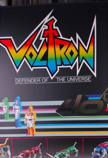 Voltron 40th Anniversary Collector's Set Unboxing