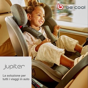 Be Cool Jupiter è il fantastico seggiolino auto che accompagna, in totale sicurezza, il tuo piccolo viaggiatore durante le sue strabilianti e divertenti avventure! 🚗 È omologato per i gruppi 0 /I/II/III, quindi utilizzabile fin dalla nascita e fino ai 36 Kg! Si installa con Isofix e barra di appoggio. Inoltre, la possibilità di girarlo di 360° con posizione di carico lo rende molto comodo per posizionare e prelevare il bambino. Jupiter di Be Cool è la soluzione ideale per tutti i tuoi viaggi in