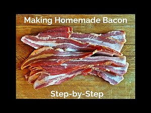 Making Black Pepper Bacon at home is super simple