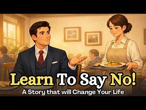 Learn To Say No And Set Boundaries - A Life Changing Story of Self-Respect