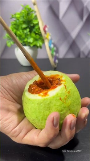 Spicy Guava+Tamarind 🤤 Guava Masala