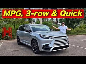 2025 Lexus TX 500H F Sport: Ultimate Family Hauler? Full Review & Test Drive
