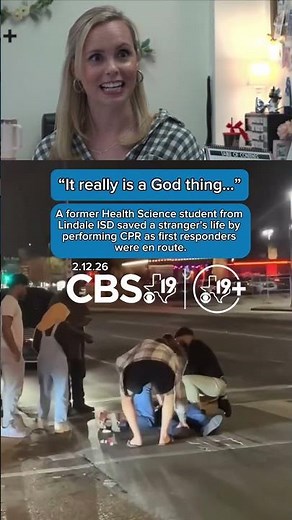 East Texas woman performs CPR, helps save man in Dallas