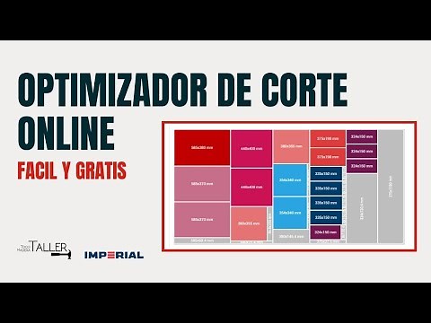 Cómo usar el OPTIMIZADOR DE CORTE online para tableros madera de Imperial - GRATIS Y FÁCIL DE USAR 📐