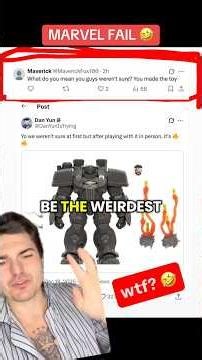 Marvel legends employee FAIL - punisher robot action figure - toy news