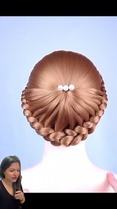 Peinado creativo en trenzas y coletas muy curioso💝 | Valeskz Salón y Peluqueria