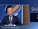 President Biden speaks at Democracy Summit with Zelensky and other world leaders
