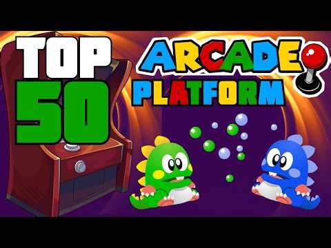Top 50 Arcade Platform Games of All Time | Best Classic Arcade Platformers Ever Made 🎮