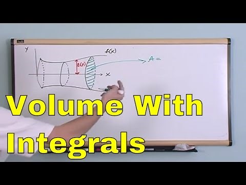 Lesson 12 - Calculating Volume With Integrals (Calculus 1 Tutor)