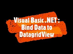 Visual Basic. NET : Bind / Load Data to DataGridView