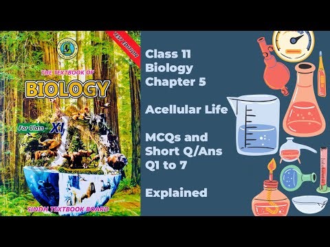 Class 11 Biology New Book | Chapter 5 MCQs and Short Question Answers Q1 to 7 Explained