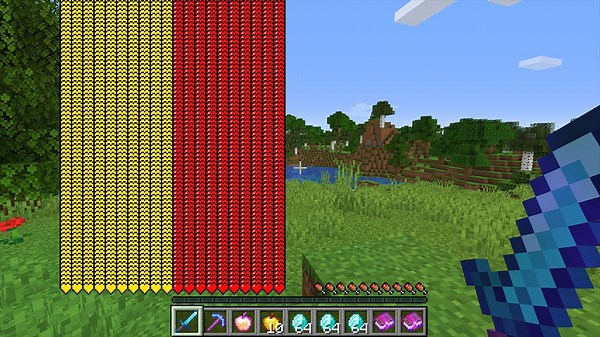 Minecraft UHC but with infinite health...