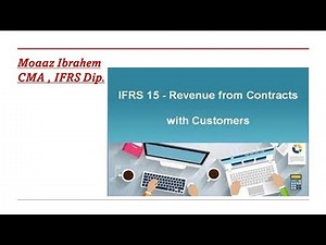 IFRS 15 Revenue from Contracts with Customers