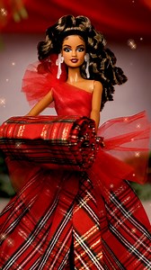 36K views · 16 reactions | Make the season sparkle for the Barbie lover in your life with this year’s Barbie Holiday doll. Stunning in tartan plaid with chandelier earrings, she is the perfect gift for kids and collectors alike. | Barbie | Facebook