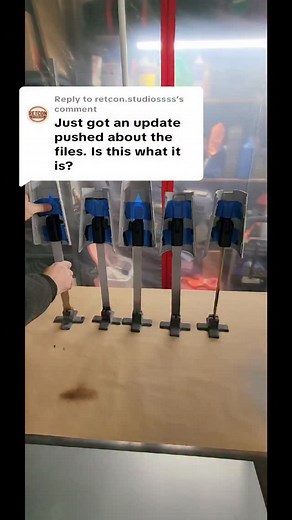 Now available in the workshop, paint stick work holders with locking hinges! These have been added to the files for existing purchases. Foxheadworkshop.com | Foxhead Workshop