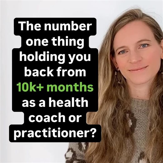 Health and Nutrition Experts: Get the proven 5-phase business model that honors your time, pays you generously, and still gets your clients life-changing results. | Laura Schoenfeld - Business Coach