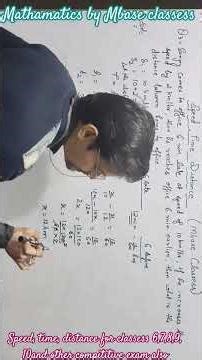 speed, time, distance shorts #maths #mbase #banks #ssccglmaths #mathametics #educational