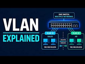VLAN Explained – What is a VLAN & How Do Virtual LANs Work? | Network+ CCNA Animated