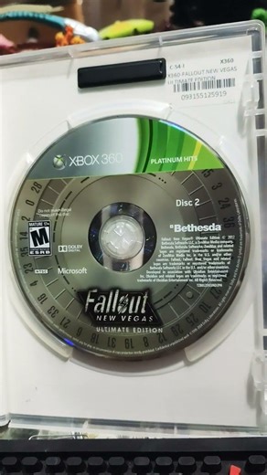 Fallout - New Vegas Ultimate Edition, Bethesda, 2012, XBOX 360.