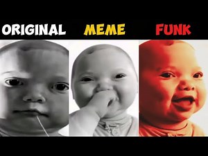 AI Baby Holding Laugh Tuff Baby Original vs Meme vs Funk