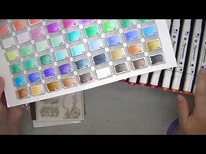 mit Action Aqua Marker colorieren +++Tutorial