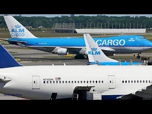 KLM Cargo PH-CKC B747 Schiphol Amsterdam AMS Airport 4K