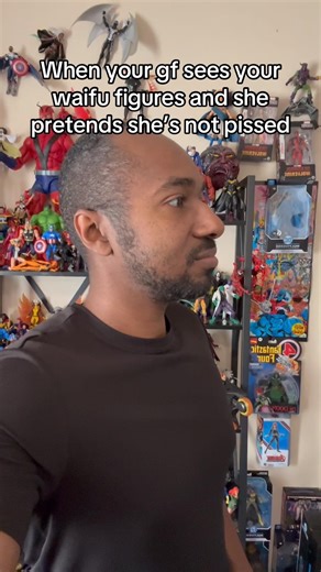 I think she’s MAD, y’all 😅#actionfigures #dating #relationshiphumor #toysandhobbies #toycollector