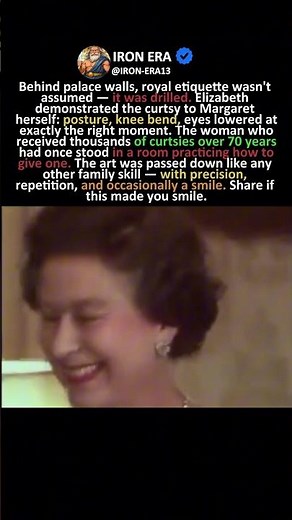 The Queen Taught Princess Margaret How to Curtsy. Then Did It Herself to Show Her