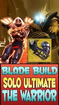 Solar Hunter Shards of Galanor Build |Solo Flawless Ultimate The Warrior | Destiny 2 Renegades
