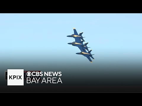 Watch The Blue Angels Fleet Week 2024 air show over San Francisco Bay