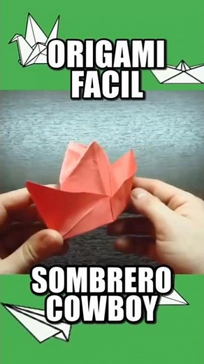 SURPRISE YOUR FRIENDS WITH THIS PAPER COWBOY HAT | EASY ORIGAMI