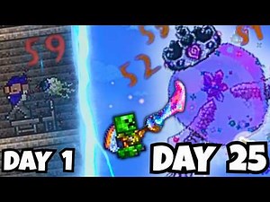 100 Days to Beat Terraria Calamity Master Mode | Days 1-25