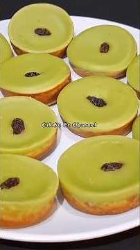 Economical pandan potato mud cake #kuelumpur