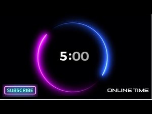 5 Minute Timer With Alarm