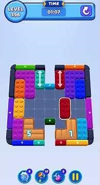 Color Block Jam Level 396 Solution Walkthrough #colorblockjam #gaming #colorblockjamgame #games