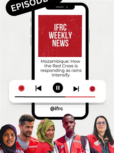 🌍 IFRC Weekly News – Episode 14 🎙️ This week, we turn our focus to Mozambique, where weeks of heavy rainfall have triggered devastating floods across the country. Homes and livelihoods have been destroyed, families displaced, and entire communities cut off as rivers and dams reach critical levels. With a nationwide red alert in place and the rainy season ongoing, risks of disease outbreaks and further displacement continue to grow. We hear from Rachel Fowler, IFRC programme and operations mana