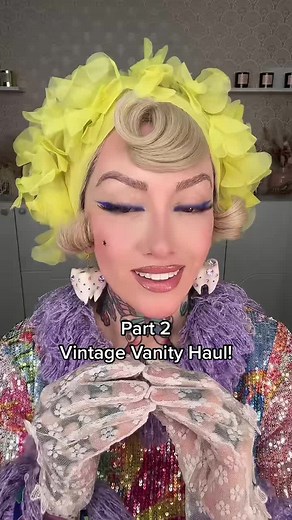 Part 2 Vintage Vanity Haul! #vintage #vintagemakeup #vintagejewelry | vintage makeup