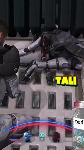 😴 Tali Slacking Mid-Mission… Until Shepard Notices 👀