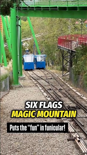 Magic Mover Funicular at Six Flags Magic Mountain